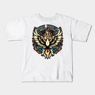 Ruach HaKodesh Christian, Holy Spirit Dove, Inspirational Gift for Christian, Unisex Religious, Yeshua Jesus Shirt, Baptism Gift Kids T-Shirt